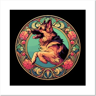 German Shepherd Dog  - Dog Lovers Gift Posters and Art